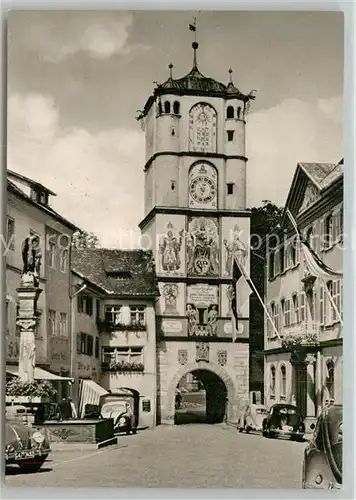 AK / Ansichtskarte Wangen Allgaeu Ravensburger Tor Kat. Wangen im Allgaeu