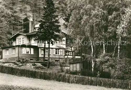 AK / Ansichtskarte Ilfeld Suedharz Reichsbahn Erholungsheim Kat. Ilfeld Suedharz