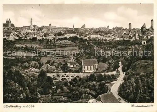 AK / Ansichtskarte Rothenburg Tauber  Kat. Rothenburg ob der Tauber