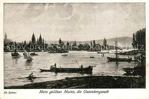 AK / Ansichtskarte Mainz Rhein 