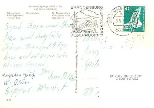 AK / Ansichtskarte Brannenburg und seine Umgebung Alpenpanorama Kat. Brannenburg
