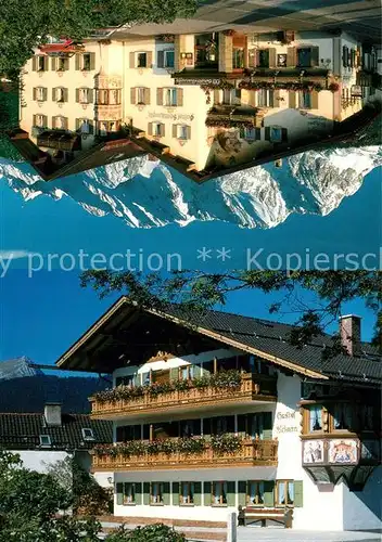 AK / Ansichtskarte Kruen Gasthof Pension Schoettlkarspitz Alpen Kat. Kruen