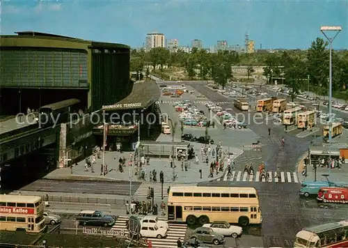 AK / Ansichtskarte Berlin Bahnhof Zoologischer Garten Doppeldeckerbus Kat. Berlin