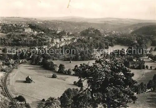 AK / Ansichtskarte Greiz Thueringen Panorama Kat. Greiz