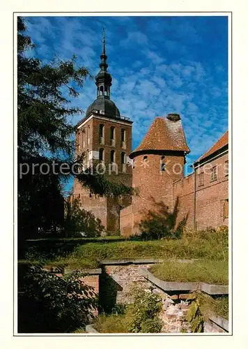 AK / Ansichtskarte Frombork Domanhoehe Ausgrabungsarbeiten am Barbakane Suedturm Glockenturm Kat. Frauenburg Ostpreussen