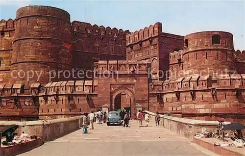 AK / Ansichtskarte Agra Uttar Pradesh Amar Singh Gate Fort Kat. Agra
