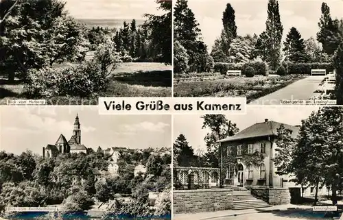 AK / Ansichtskarte Kamenz Sachsen Lessinghaus Hutberg Rheinhardsberg Kat. Kamenz
