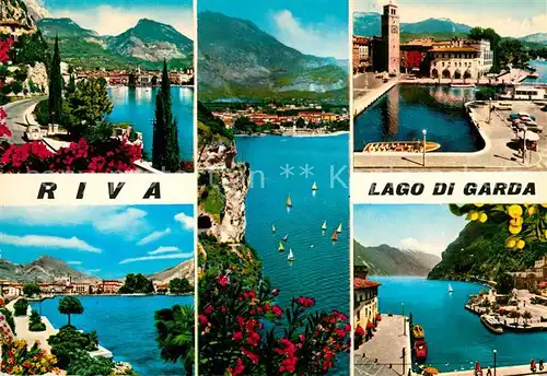 AK / Ansichtskarte Riva Lago di Garda Teilansichten Kat. 