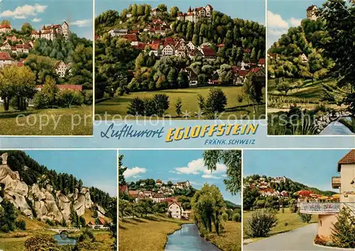 AK / Ansichtskarte Egloffstein Schloss Teilansichten Kat. Egloffstein
