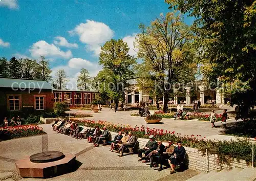 AK / Ansichtskarte Bad Steben Moorbad Kurplatz mit Wandelhallen Kat. Bad Steben