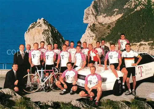 AK / Ansichtskarte Radsport Radrennfahrer Team Deutsche Telekom 1997 Kat. Sport
