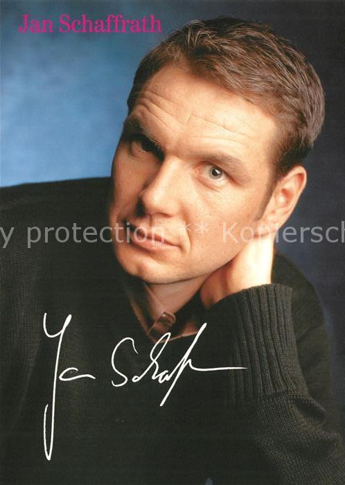 AK / Ansichtskarte Radsport Radrennfahrer Jan Schaffrath Autogramm