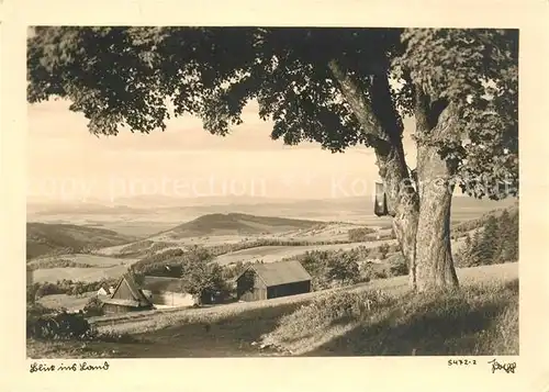 AK / Ansichtskarte Foto Popp Nr. 5472 2 Blick ins Land Kat. Fotografie