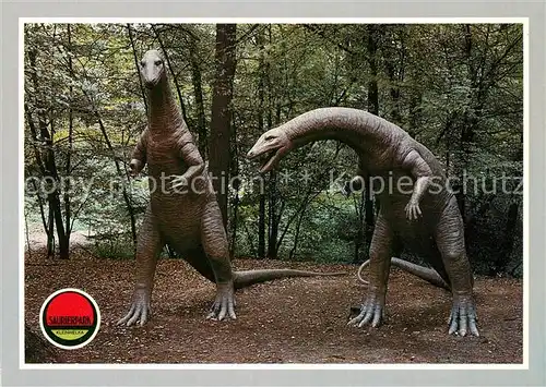 AK / Ansichtskarte Dinosaurier Plateosaurus Saurierpark Kleinwelka Kat. Tiere