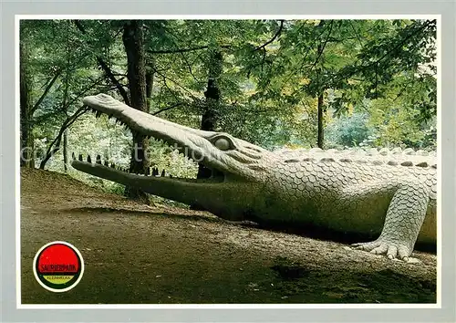 AK / Ansichtskarte Dinosaurier Deinosuchus Saurierpark Kleinwelka Kat. Tiere