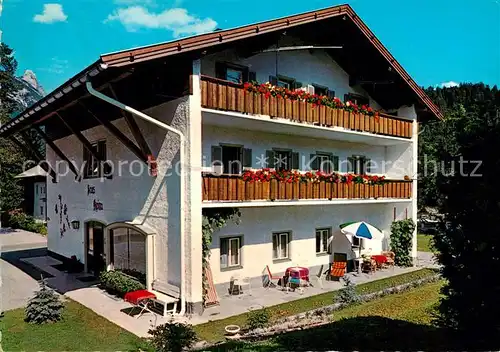 AK / Ansichtskarte Leutasch Gaestehaus Alpina Kat. Leutasch Tirol