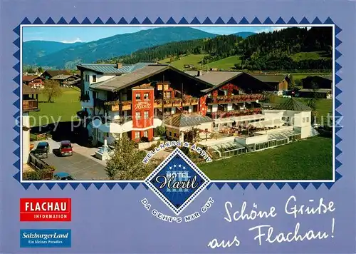 AK / Ansichtskarte Flachau Hotel Hartl Kat. Flachau