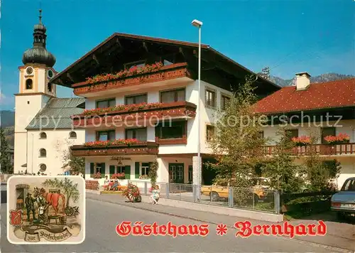 AK / Ansichtskarte Tannheim Tirol Gaestehaus Bernhard Kat. Tannheim