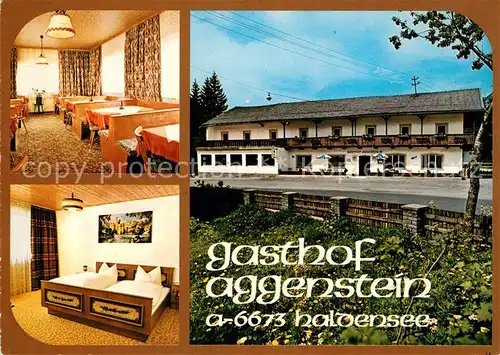 AK / Ansichtskarte Haldensee Gasthaus Aggenstein Kat. Oesterreich