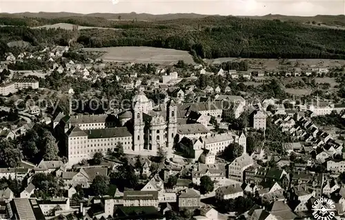 AK / Ansichtskarte Weingarten Wuerttemberg Fliegeraufnahme Muenster