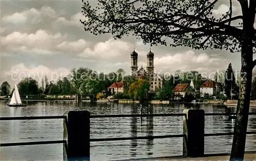 AK / Ansichtskarte Friedrichshafen Bodensee Schlosskirche Seeufer Kat. Friedrichshafen