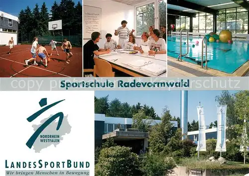 AK / Ansichtskarte Radevormwald Sportschule des Landessportbundes NRW Kat. Radevormwald