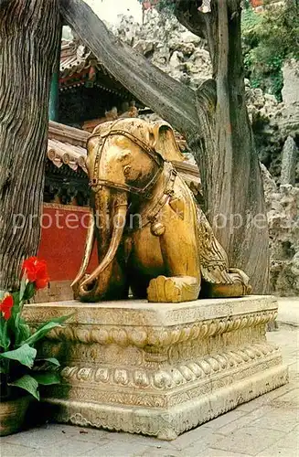 AK / Ansichtskarte Peking Bronze Elephant Gate of Inherited Glory in the Former Imperial Palaces Kat. China