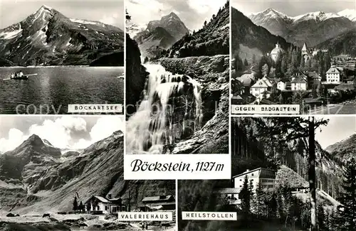 AK / Ansichtskarte Boeckstein Badgastein Bockartsee Valeriehaus  Kat. Bad Gastein