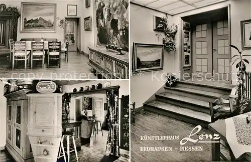 AK / Ansichtskarte Erdhausen Gladenbach Kuenstlerhaus Lenz