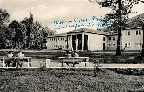 AK / Ansichtskarte Bad Sooden Allendorf Kurhaus Kat. Bad Sooden Allendorf