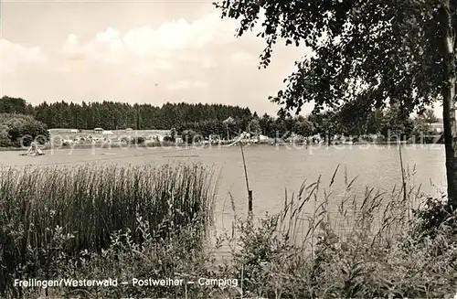 AK / Ansichtskarte Freilingen Westerwald Postweiher Camping Kat. Freilingen