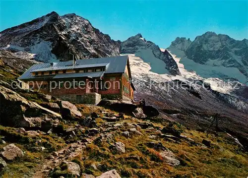 AK / Ansichtskarte Kasseler Huette Gruene Wand Spitze Keilbachspitze Kat. Mayrhofen