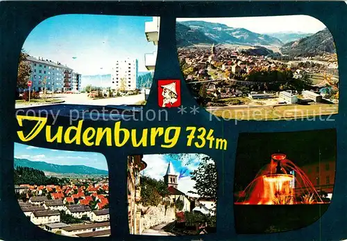 AK / Ansichtskarte Judenburg Steiermark Brunnen Fliegeraufnahme Kat. Judenburg
