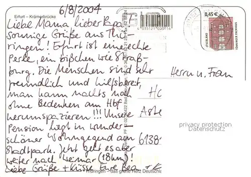 AK / Ansichtskarte Erfurt Kraeerbruecke Kat. Erfurt