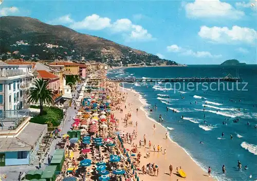 AK / Ansichtskarte Alassio Riviera dei Fiori Spiaggia Kat. 