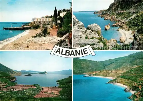 AK / Ansichtskarte Albanien Riviera Lumiere et couleurs du littoral Kat. Albanien