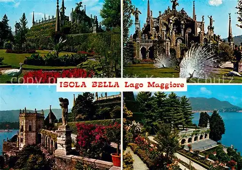 AK / Ansichtskarte Isola Bella Lago Maggiore Schloss Kirche