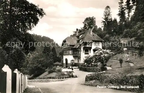 AK / Ansichtskarte Bad Liebenzell Pension und Waldcafe Villa Gottberg Kat. Bad Liebenzell