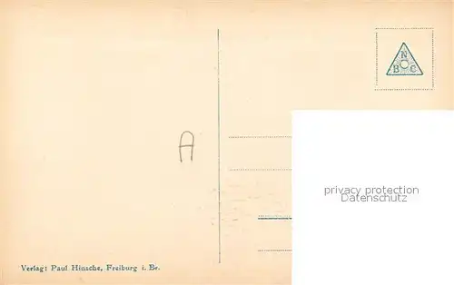 AK / Ansichtskarte Freiburg Breisgau Fischerau Kat. Freiburg im Breisgau