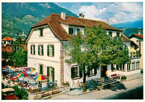 AK / Ansichtskarte Algund Merano Gasthaus Zum Hirschen Kat. Italien