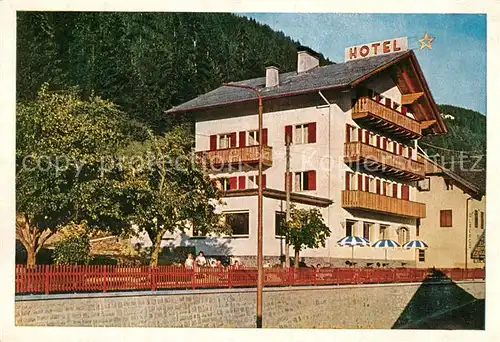 AK / Ansichtskarte Welschnofen Suedtirol Albergo Stella Kat. Nova Levante