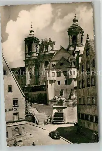 AK / Ansichtskarte Weingarten Wuerttemberg Basilika Martinsbrunnen