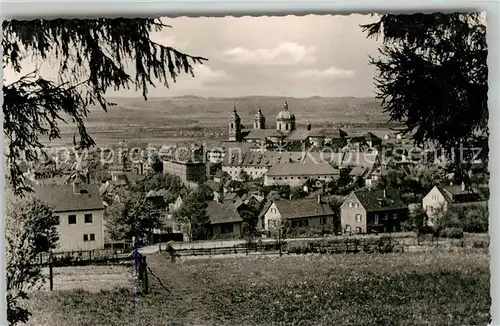 AK / Ansichtskarte Weingarten Wuerttemberg Panorama Basilika