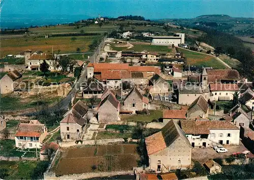 AK / Ansichtskarte Taize Saone et Loire Village avec eglise Kat. Taize