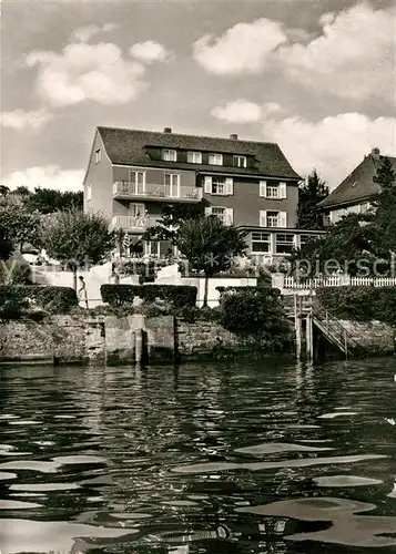 AK / Ansichtskarte Meersburg Bodensee Pension Off Kat. Meersburg