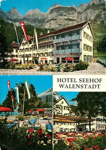 AK / Ansichtskarte Walenstadt Hotel Seehof Kat. Walenstadt