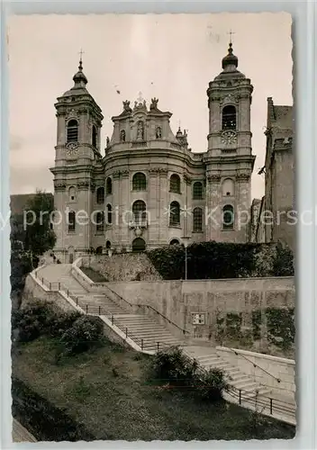 AK / Ansichtskarte Weingarten Wuerttemberg Basilika mit Aufgang