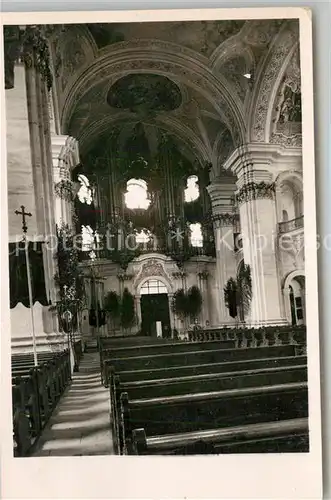 AK / Ansichtskarte Weingarten Wuerttemberg Kloster Orgel