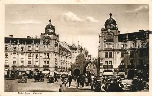 Muenchen Karlstor Kat. Muenchen