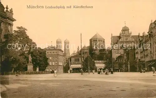 Muenchen Lenbachplatz Kuenstlerhaus Kat. Muenchen